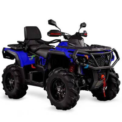 Квадроцикл AODES (Аодес) Pathcross ATV650L PRO EPS LCD двухместный синий с ПСМ