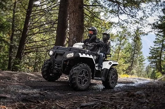 Квадроцикл Polaris (Полярис) Sportsman Touring XP 1000 Premium - Pearl White с ПСМ | Мототека