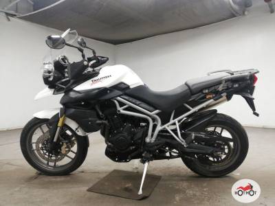 Мотоцикл TRIUMPH Tiger 800 2011, БЕЛЫЙ пробег 3899