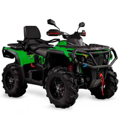 Квадроцикл AODES (Аодес) Pathcross ATV650L PRO EPS LCD двухместный зелёный с ПСМ