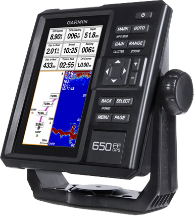 Эхолот Garmin (Гармин) FISHFINDER 650 GPS с трансдьюсером GT20 - TM