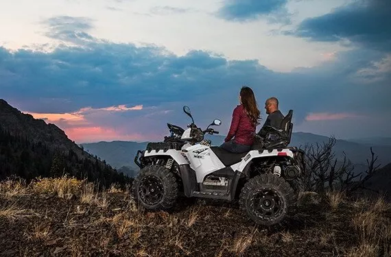 Квадроцикл Polaris (Полярис) Sportsman Touring XP 1000 Premium - Pearl White с ПСМ | Мототека