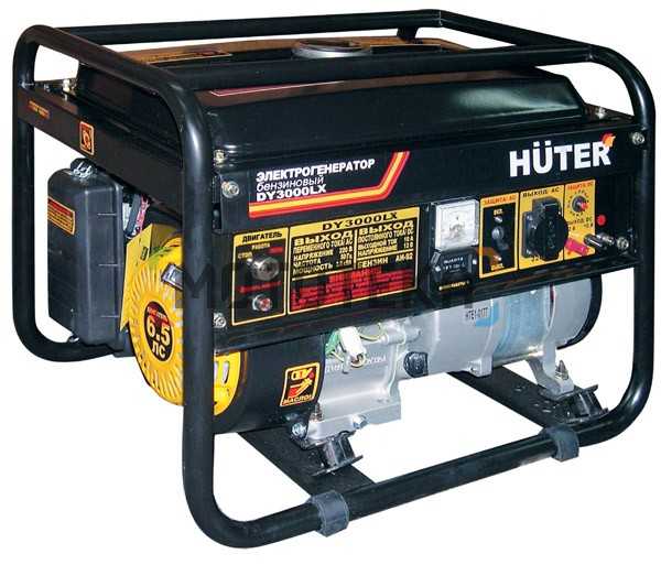 Электрогенератор бензиновый Huter (Хутер) DY3000LX с электростартером