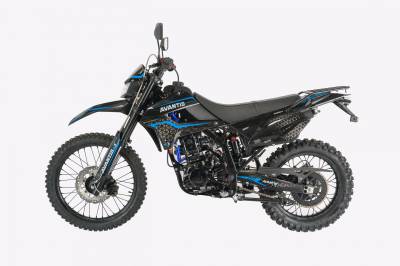 Мотоцикл кроссовый / эндуро Avantis (Авантис) LX 300 (CBS300/ZS174MN-3) 2022 чёрный/красный с ПТС