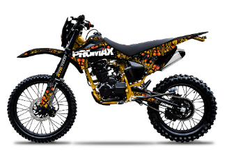 Мотоцикл кроссовый / эндуро PROMAX (Промакс) MX280 HOHLOMA - купить с доставкой, по выгодной цене в интернет-магазине Мототека