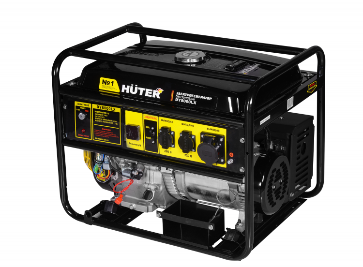 Электрогенератор бензиновый Huter (Хутер) DY8000LX