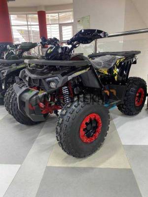 Квадроцикл подростковый Zuumav (Зуумав) SHARK 150 зелёный (машинокомплект)