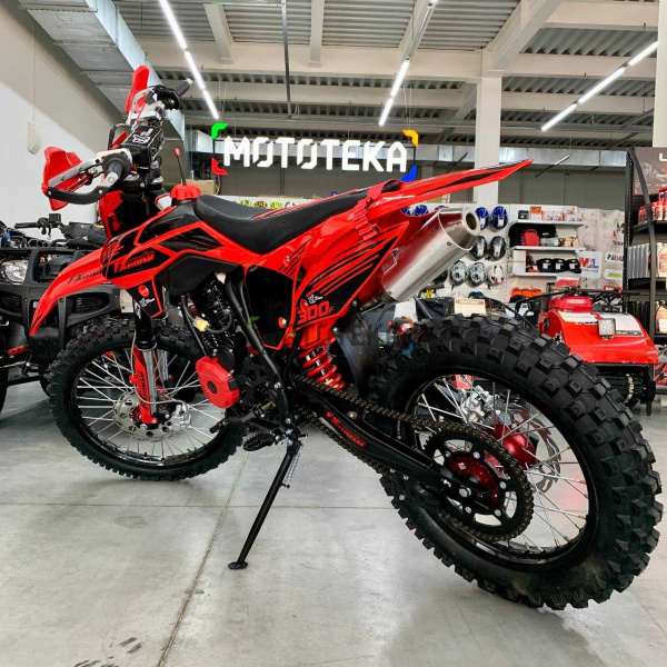 Мотоцикл кроссовый / эндуро FXMOTO (ФХМото) YX 300 красный | Мототека