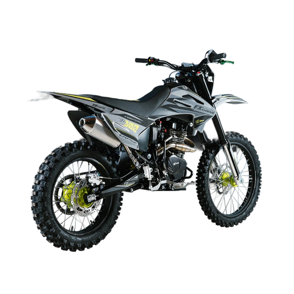 Мотоцикл кроссовый / эндуро FXMOTO(ФХМото) YZ - 300 зелёный | Мототека