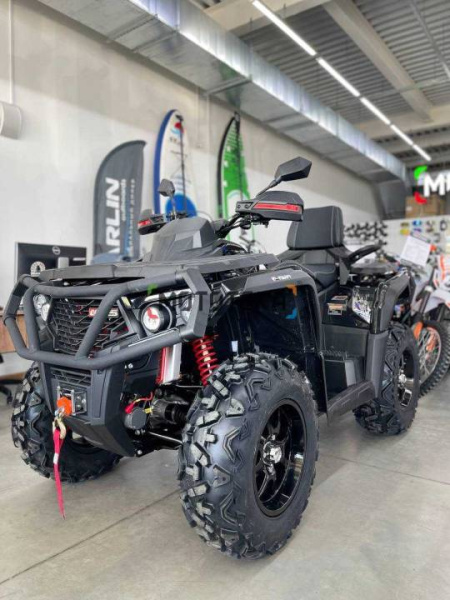 Квадроцикл AODES (Аодес) Pathcross ATV800L EPS LCD двухместный черный с ПСМ | Мототека