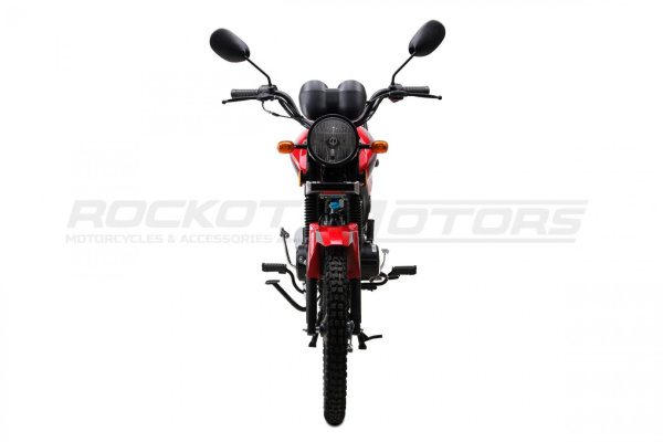 Мопед ROCKOT (Рокот) ALPHA TOURIST M - 11 Lite красный глянцевый | Мототека