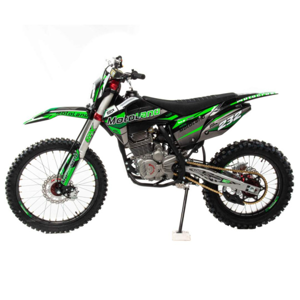 Мотоцикл кроссовый / эндуро MotoLand (Мотолэнд) XT 250 HS (172FMM) зеленый | Мототека