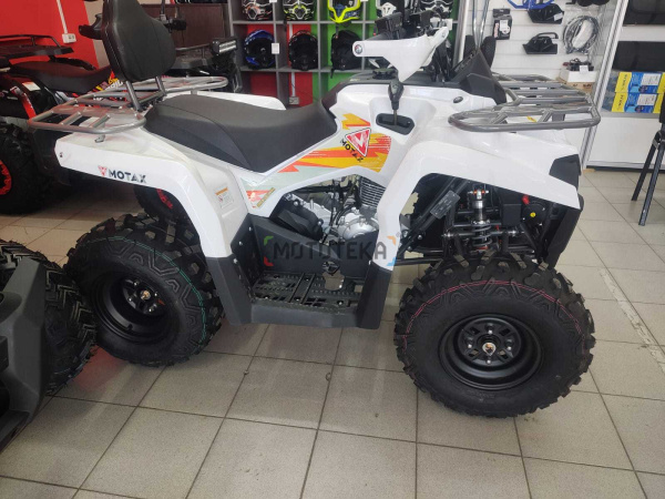 Квадроцикл Motax (Мотакс) ATV Grizlik 200 Ultra чёрный (машинокомплект) | Мототека