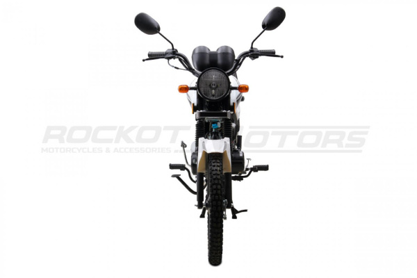 Мопед ROCKOT (Рокот) ALPHA TOURIST M - 11 Lite белый глянцевый | Мототека