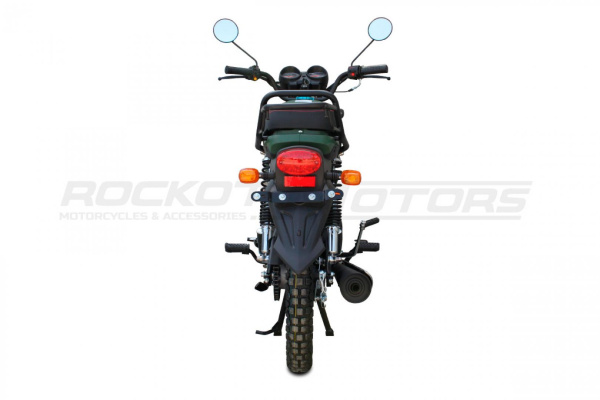 Мопед ROCKOT (Рокот) ALPHA TOURIST M - 11 Lite зелёный матовый | Мототека