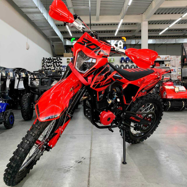 Мотоцикл кроссовый / эндуро FXMOTO (ФХМото) YX 300 красный | Мототека