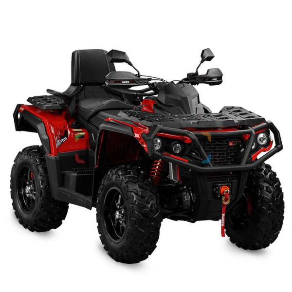 Квадроцикл AODES (Аодес) Pathcross ATV650L EPS LCD двухместный красный с ПСМ | Мототека