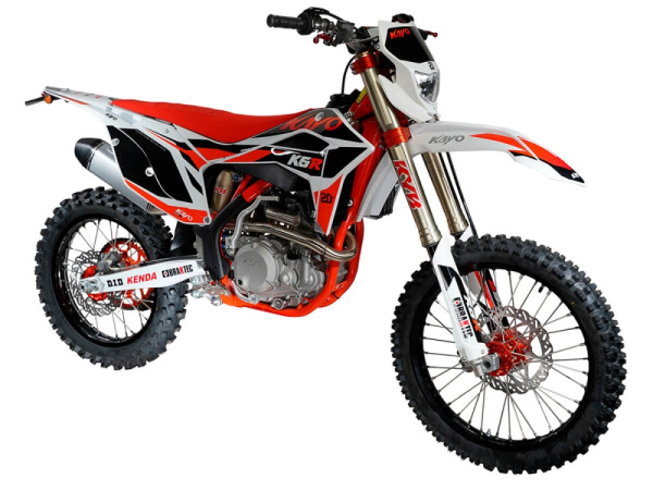 Мотоцикл кроссовый / эндуро KAYO (Кайо) K6-R KYB 250 (NC250SR) FCR 21/18 (2022 г.) | Мототека
