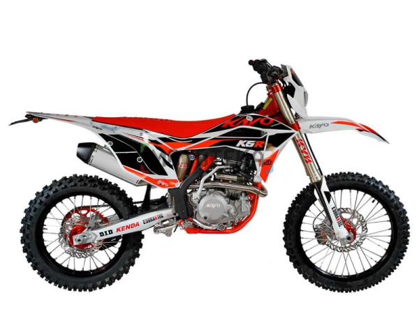 Мотоцикл кроссовый / эндуро KAYO (Кайо) K6-R KYB 250 (NC250SR) FCR 21/18 (2022 г.) | Мототека