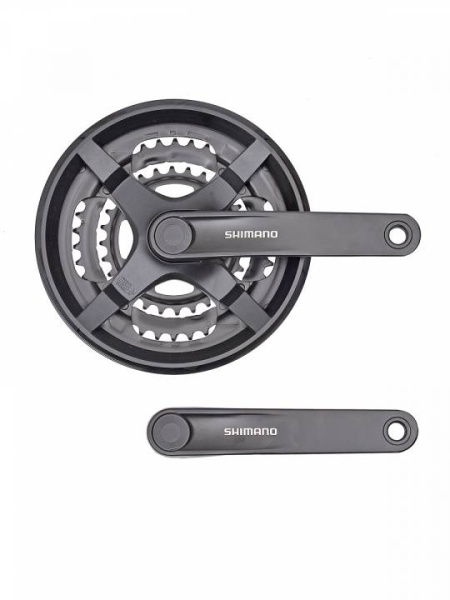 Система Shimano (Шимано) TY301 170мм квадрат 48/38/28 черный AFCTY301C888CL