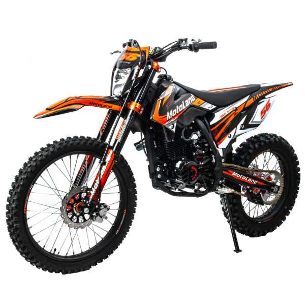 Мотоцикл кроссовый / эндуро MotoLand (Мотолэнд) CRF 300 (175FMM) оранжевый | Мототека