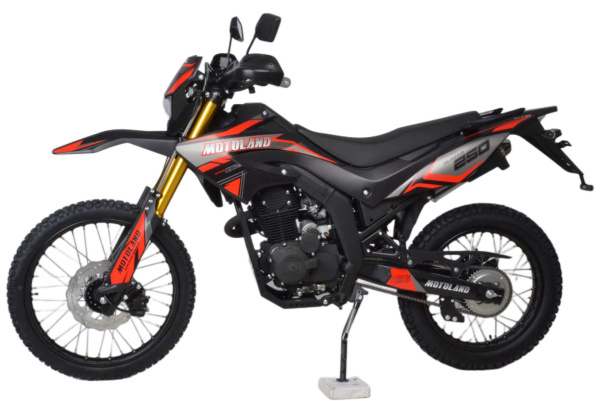 Мотоцикл кроссовый / эндуро MotoLand (Мотолэнд) 250 ENDURO BLAZER (XF250-A) красный с ПТС | Мототека